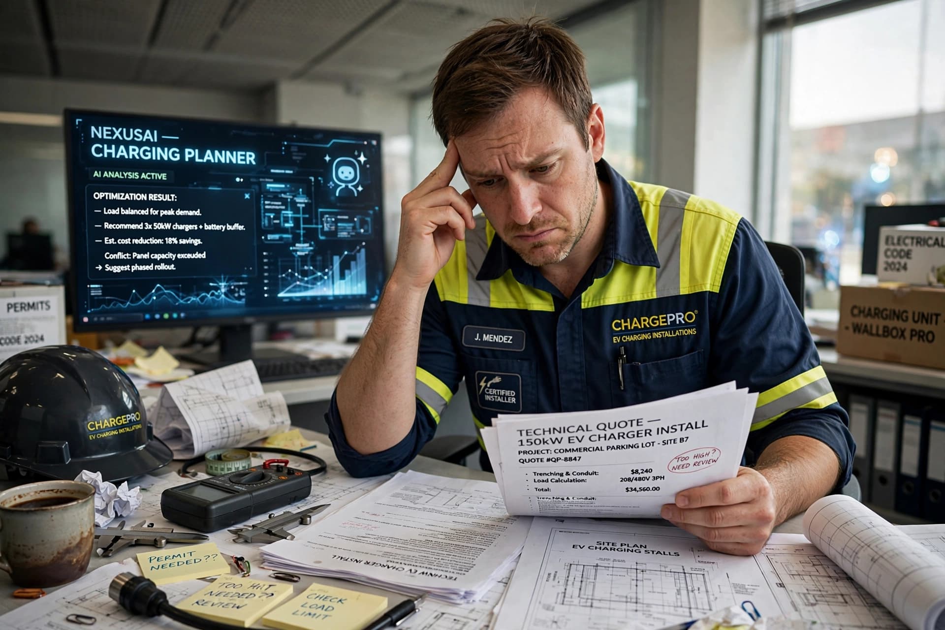 Optimisation des devis complexes pour les installateurs de bornes de recharge : La solution Braineo