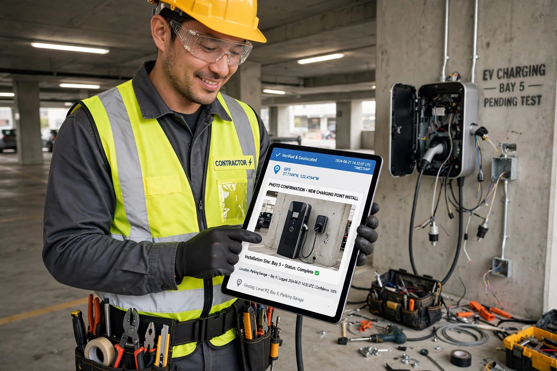 Adieu les litiges : L'IA Braineo révolutionne la traçabilité des photos de chantier pour les installateurs de bornes de recharge