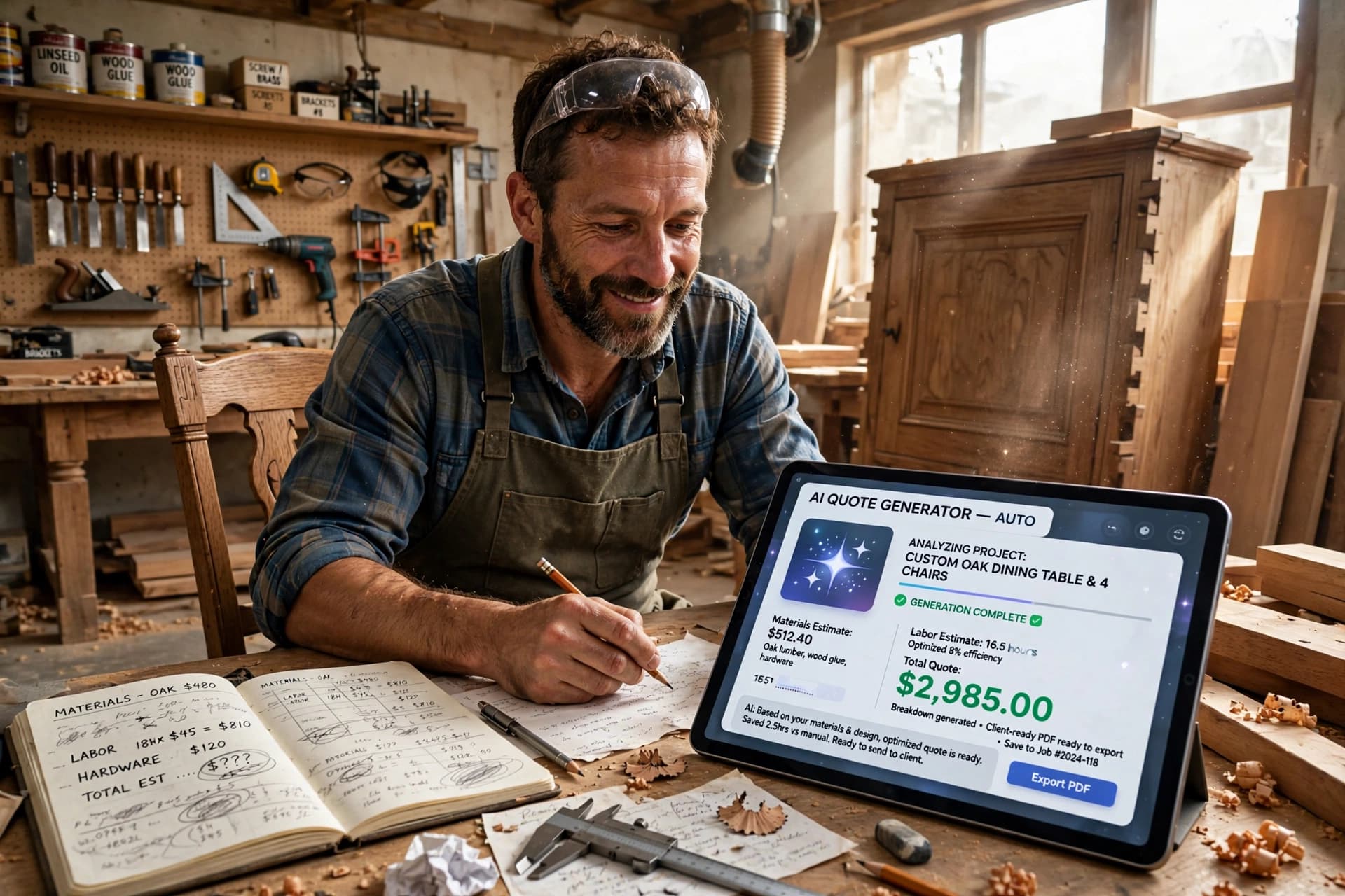 Adieux aux Devis Manuels : Un Agent IA Révolutionne la Menuiserie sur Mesure