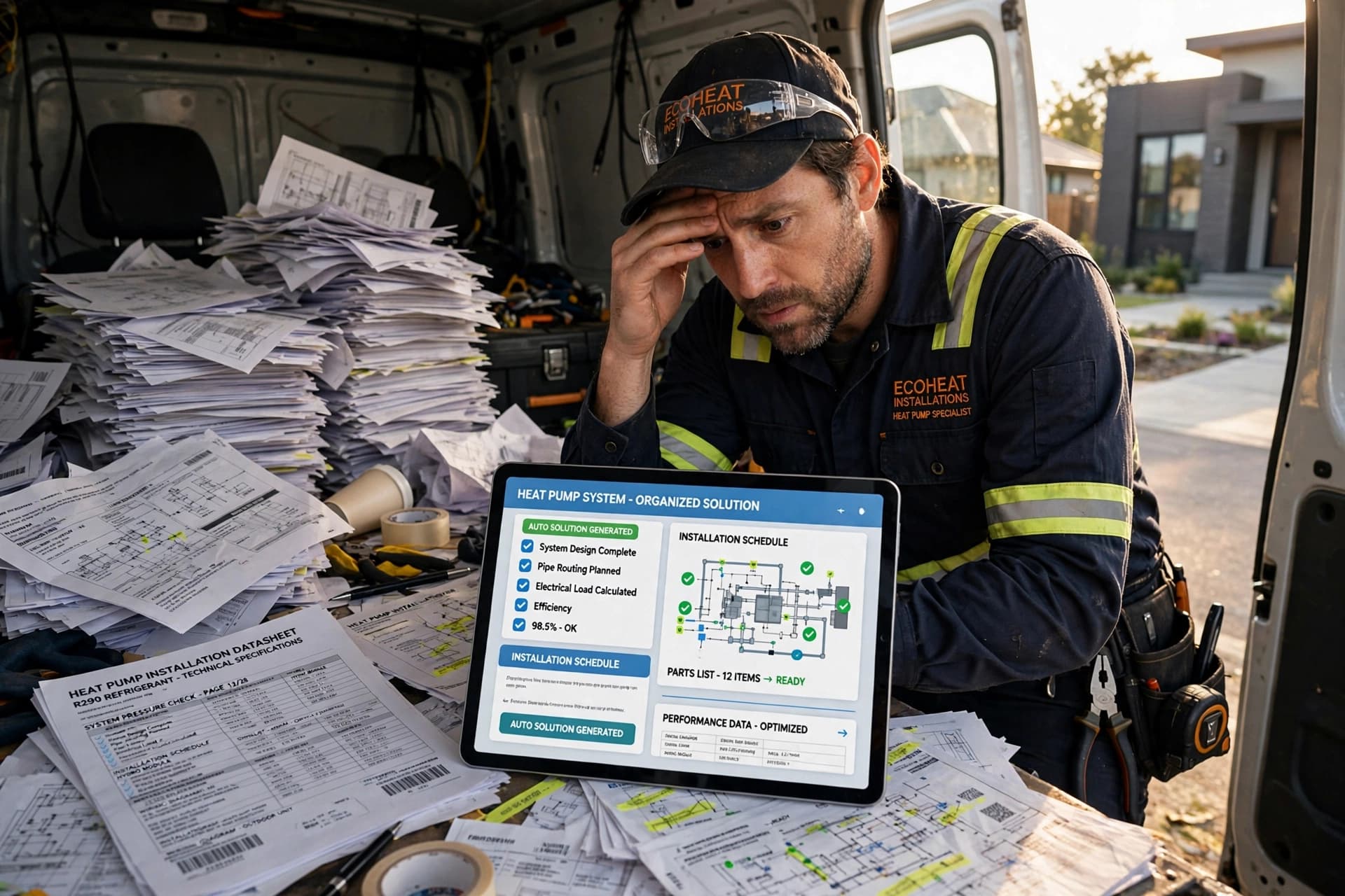 Optimisez la gestion des fiches techniques pour les installateurs de pompes à chaleur