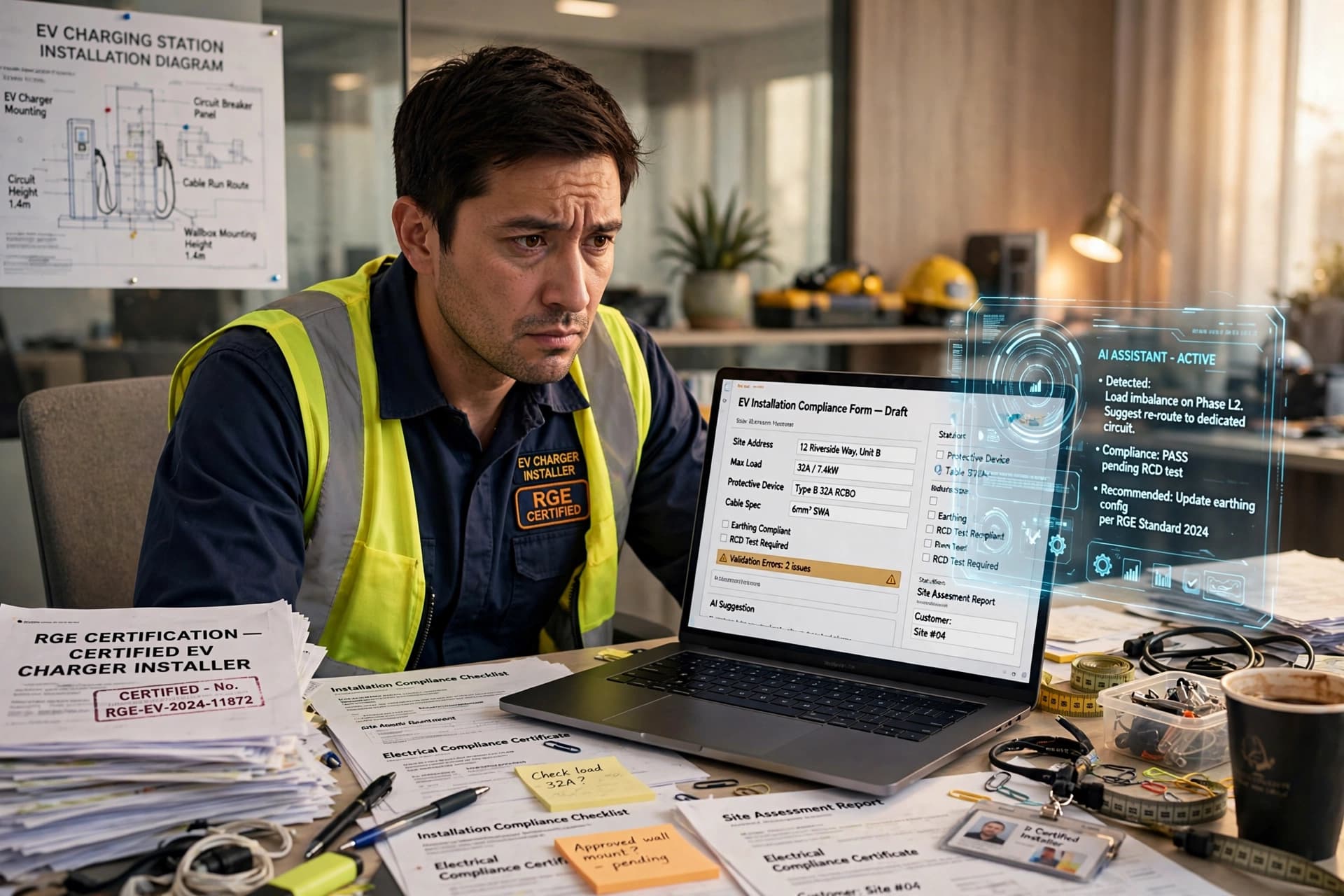 Comment l'IA simplifie la gestion des certificats RGE pour les installateurs de bornes de recharge